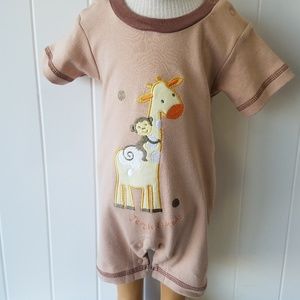 BRAND NEW! Jungle Friends Baby Boy Jumpsuit